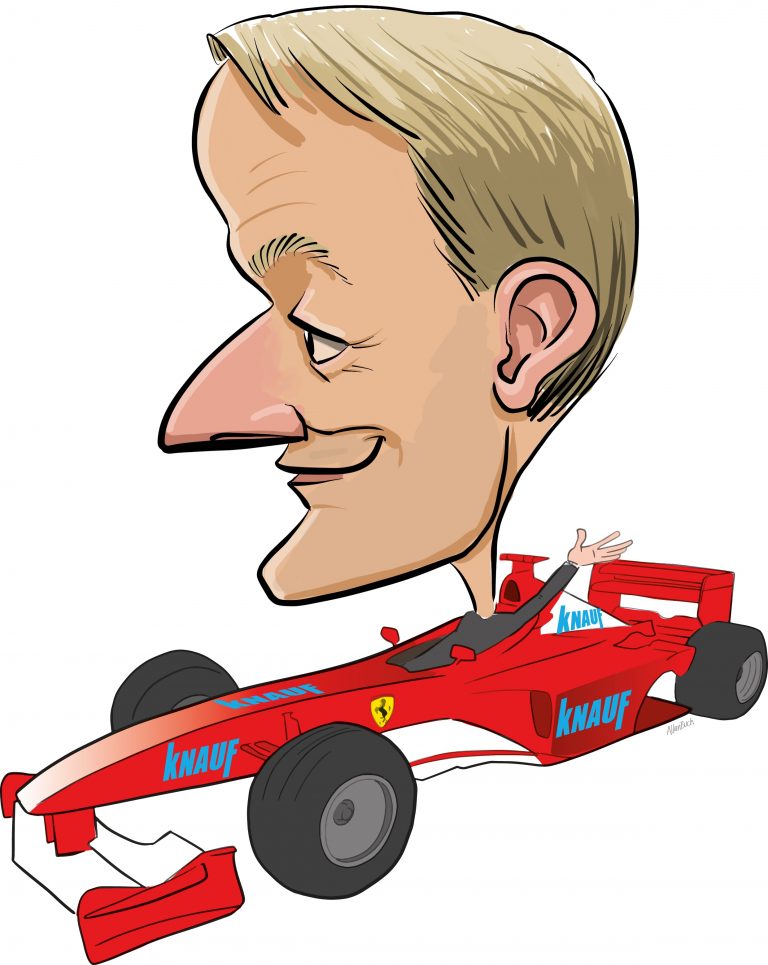 ipad Live karikatur med Allan Buch. farve profiltegning29